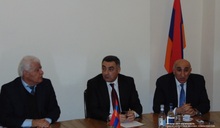 ՀՀ տարածքային կառավարման և զարգացման նախարարը  ՀՀ   Վայոց ձորի մարզպետարանում անցկացրեց մարզային զարգացման ծրագրերի կազման խնդիրներին նվիրված քննարկում   