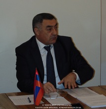 Մարզպետ Հարություն Սարգսյանի մոտ կայացավ   գործակարգավարական  հերթական  խորհրդակցությունը