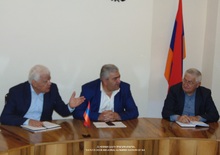 ՀՀ Վայոց ձորի մարզպետ Արագած Սաղաթելյանի  մոտ կայացավ գործակարգավարական հերթական խորհրդակցությունը 