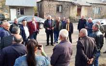 Մարզպետ Արարատ Գրիգորյանի Զառիթափ համայնք նոյեմբերի 13-ի  աշխատանքային այցի երկրորդ կանգառը Արտավանն էր