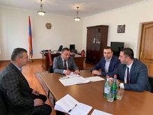 ՀՀ Վայոց ձորի մարզպետ Արարատ Գրիգորյանն ընդունել է Հայաստանի Զարգացման և Ներդրումների Կորպորացիայի ներկայացուցիչներին