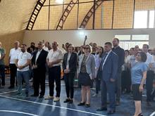 Աղավնաձոր բնակավայրում տեղի ունեցավ հիմնանորոգված մարզադահլիճի բացման հանդիսավոր արարողությունը Աղավնաձոր բնակավայրում տեղի ունեցավ հիմնանորոգված մարզադահլիճի բացման հանդիսավոր արարողությունը